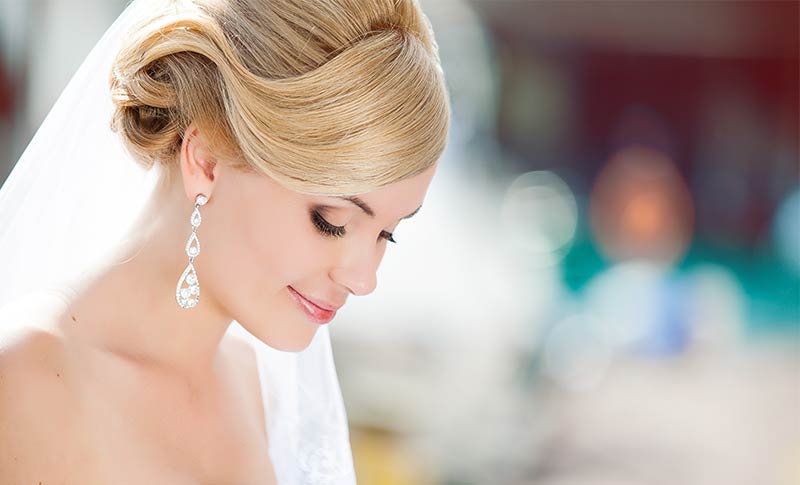 bridal hair